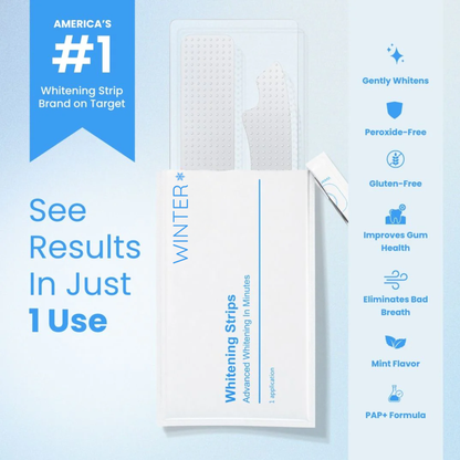 Simply White PAP+ Whitening Strips