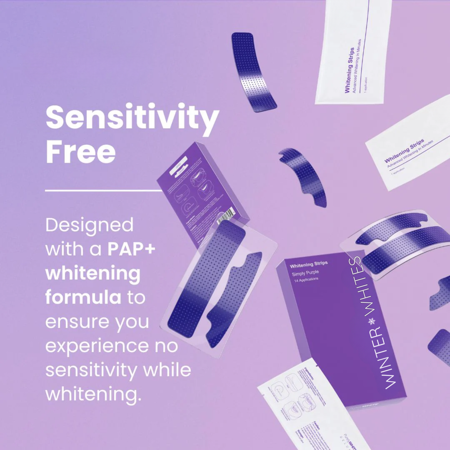 Simply Purple PAP+ Brightening Strips