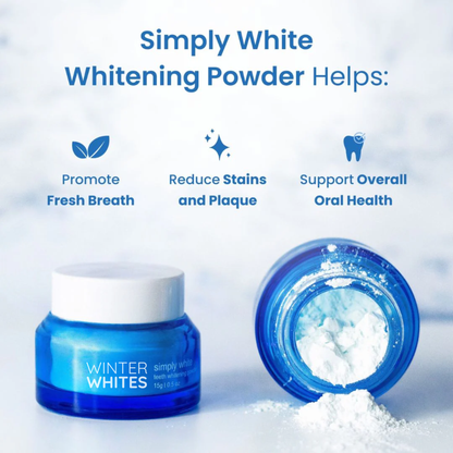 Simply White PAP+ Whitening Powder (15g)