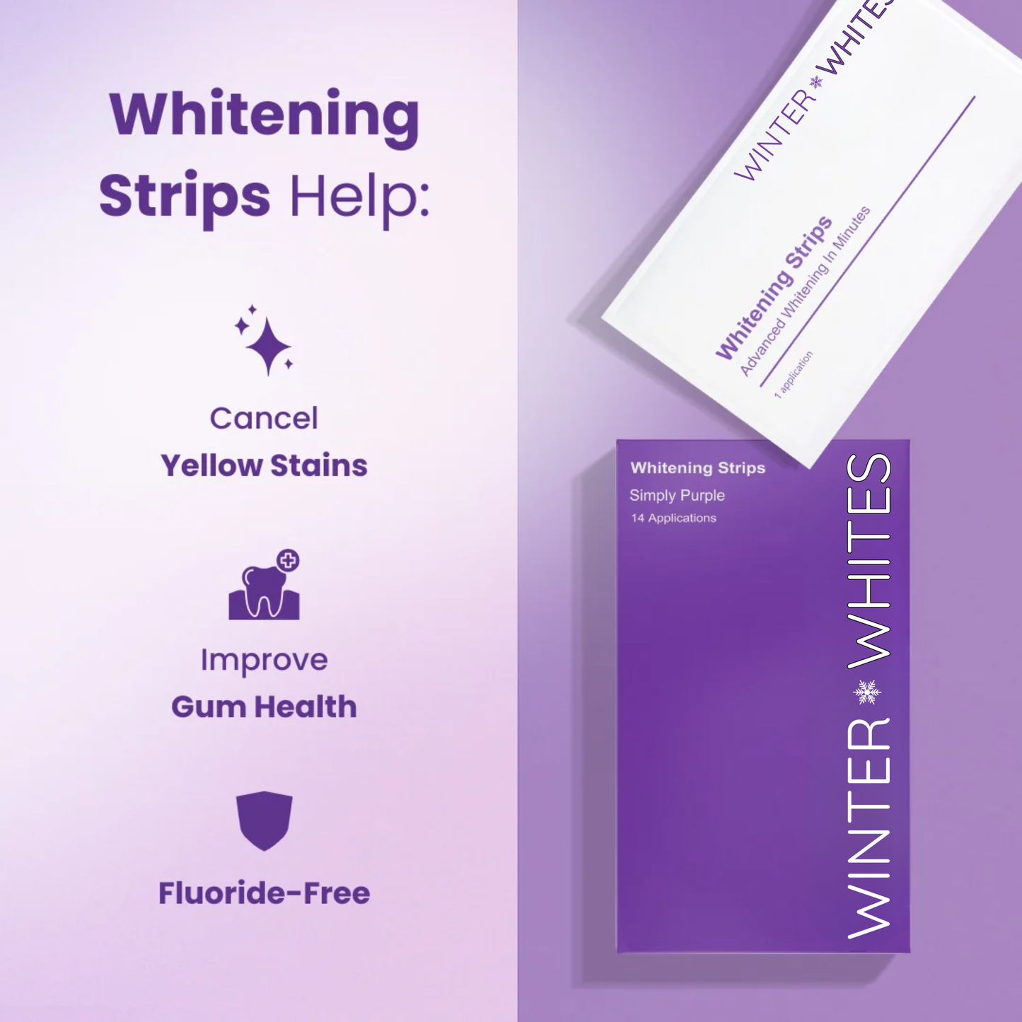 Simply Purple PAP+ Brightening Strips