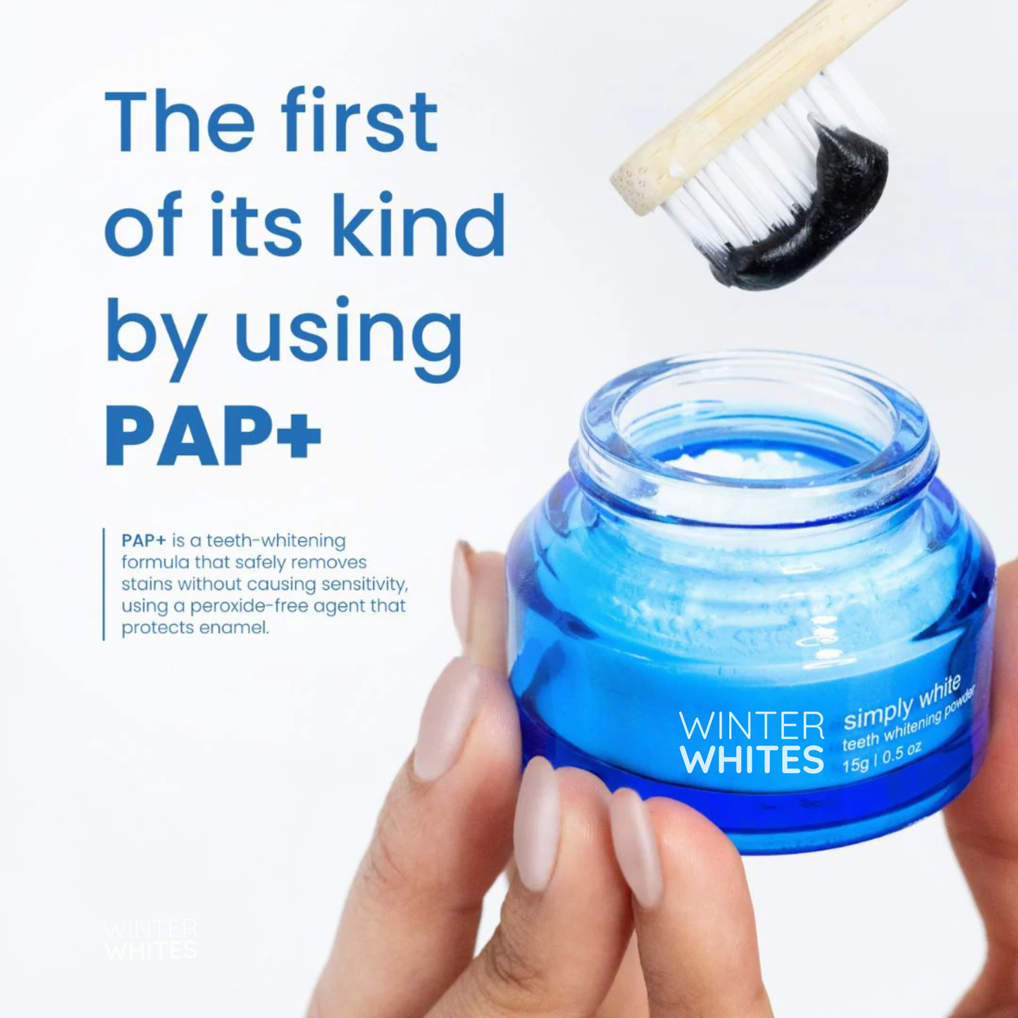 Simply White PAP+ Whitening Powder (15g)